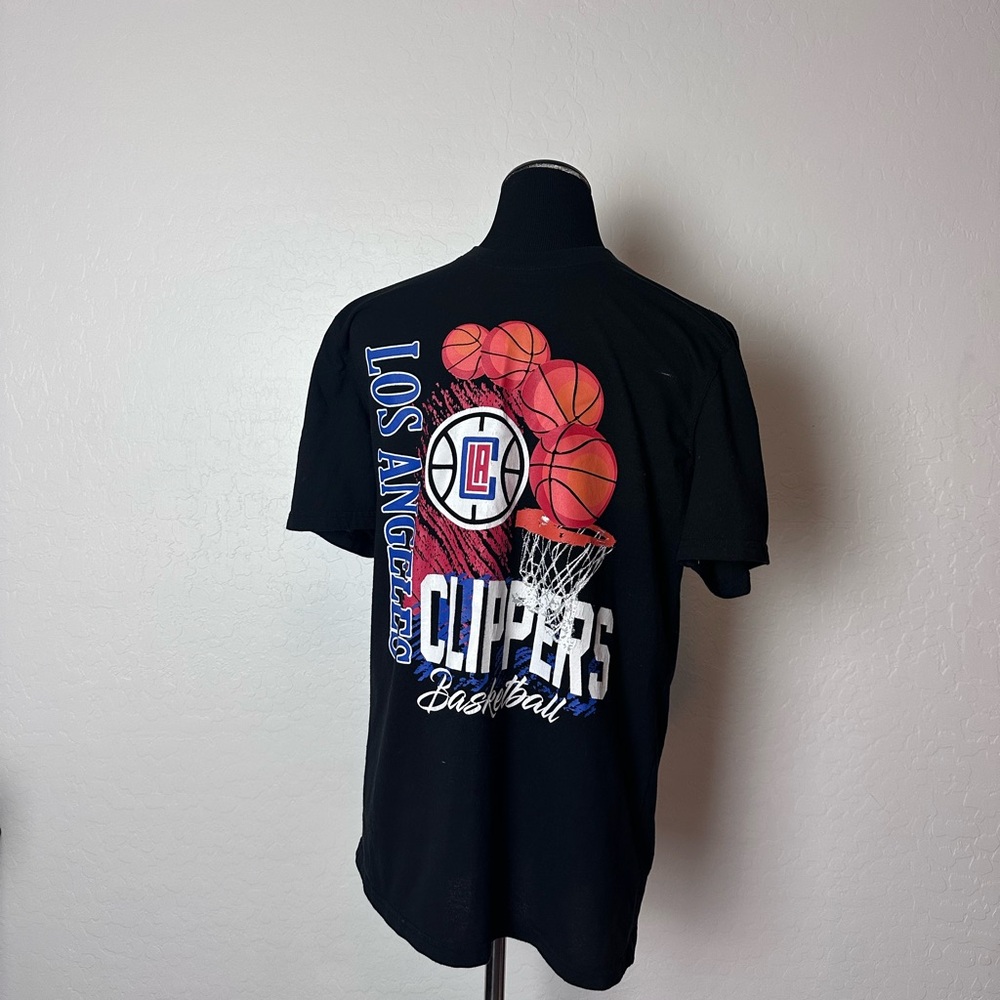 Los Angeles Clippers NBA Graphic Black T-Shirt